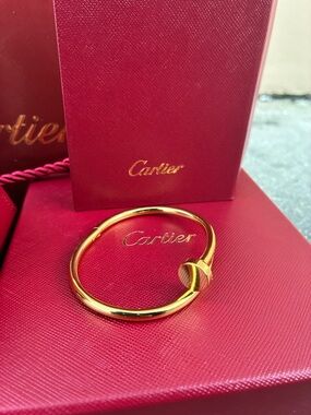 Designer Nail Bracelet – Gold – Luxury Style – New